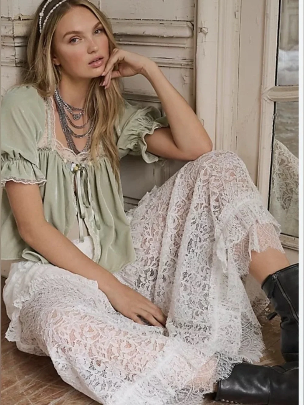 NWT Free People Arizona Maxi Skirt | Small
